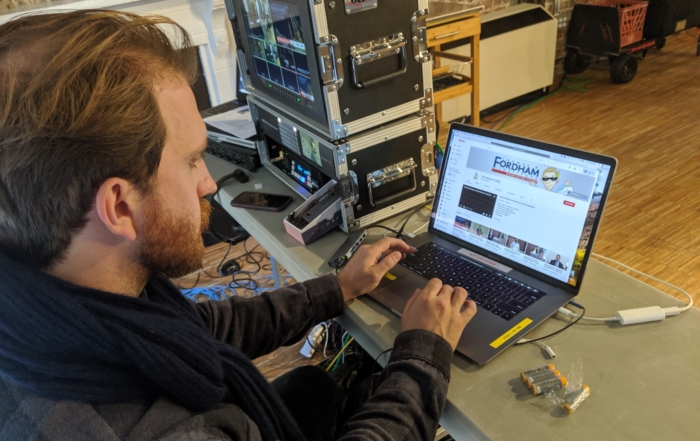 Fordham Institute Webcast, Webcasting Services DC, Crew Joey Ruffini