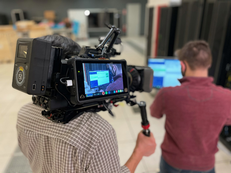 Ben Wong uses Sony FS7 4K camera for PMG Learning Solutions CyberCore video production by Metro Teleproductions