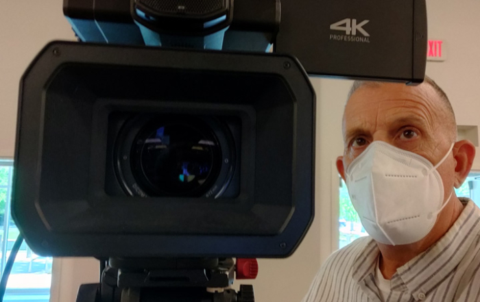 MTI Streaming Director John Bogley makes sure the online audience, live and in the future, will be able to witness the proceedings.