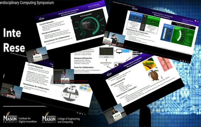 Faculty from across George Mason's campus came together to share ideas on this webcast.