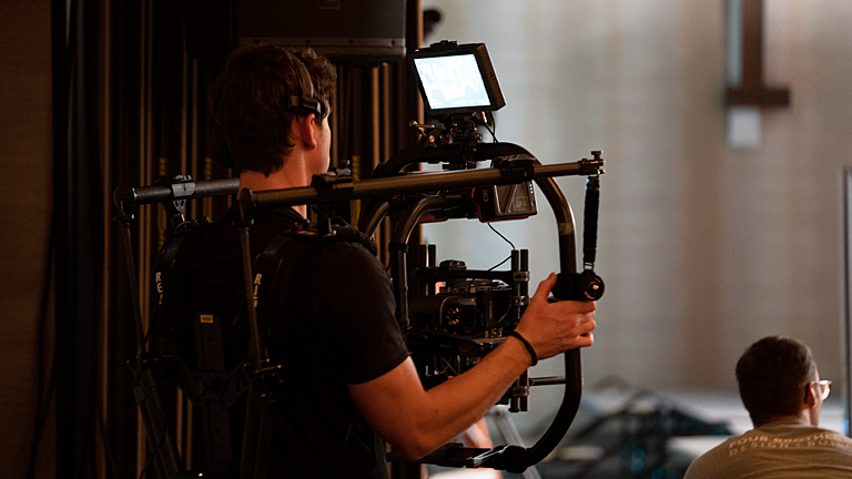 Adding a Steadicam to any shoot can increase the production values immensely.