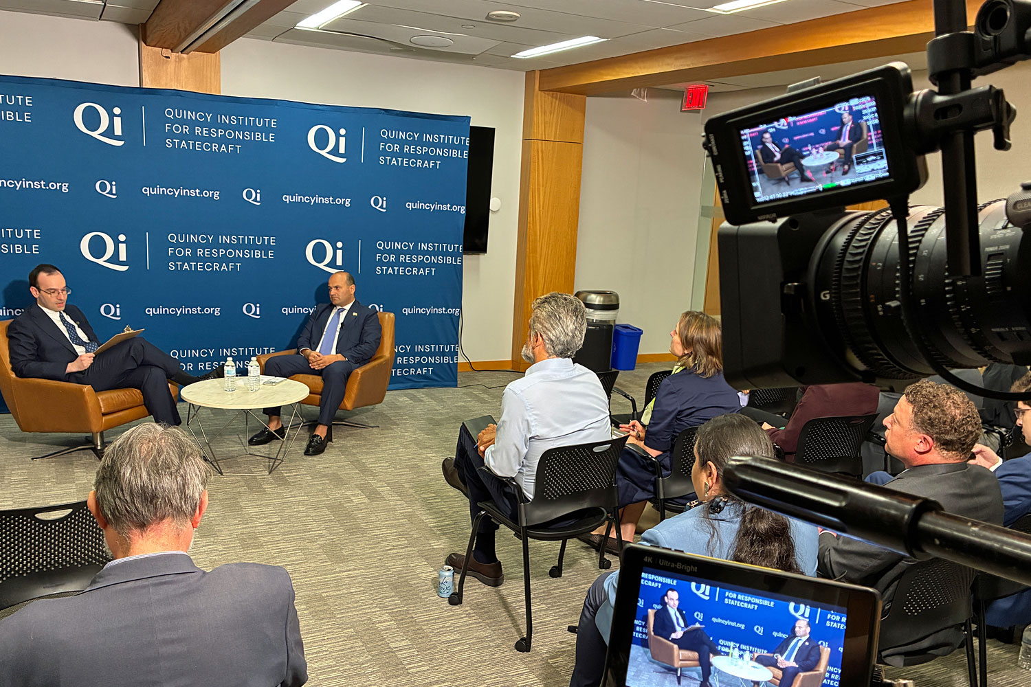 Quincy Institute for Responsible Statecraft The Quincy Institute's Dr. Mark Episkopos interviews His Excellency Narek Mkrtchyan, Ambassador of the Republic of Armenia to the United States of America.